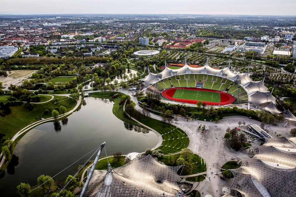 Олимпийский парк в Мюнхене